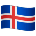 🇮🇸 Bendera Islandia WhatsApp