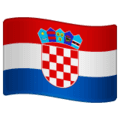 🇭🇷 Bendera Kroasia WhatsApp