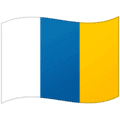 🇮🇨 Bendera Kepulauan Canaria Google