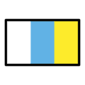 🇮🇨 Bendera Kepulauan Canaria OpenMoji