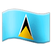 🇱🇨 Bendera Saint Lucia Samsung