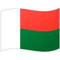 🇲🇬 Bendera Madagaskar Google