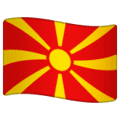 🇲🇰 Bendera Makedonia Utara WhatsApp