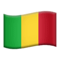 🇲🇱 Bendera Mali Apple
