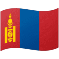 🇲🇳 Bendera Mongolia Google