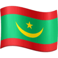 🇲🇷 Bendera Mauritania Facebook