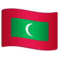 🇲🇻 Bendera Maladewa WhatsApp
