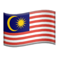 🇲🇾 Bendera Malaysia Apple
