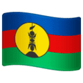 🇳🇨 Bendera Kaledonia Baru WhatsApp