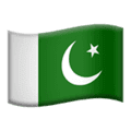 🇵🇰 Bendera Pakistan Apple