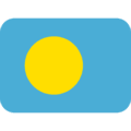 🇵🇼 Bendera Palau Twitter