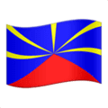 🇷🇪 Bendera Reunion Apple