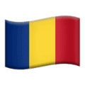 🇷🇴 Bendera Rumania Apple