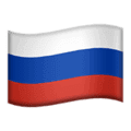 🇷🇺 Bendera Rusia Apple
