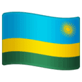 🇷🇼 Bendera Rwanda WhatsApp