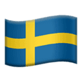 🇸🇪 Bendera Swedia Apple
