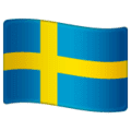 🇸🇪 Bendera Swedia WhatsApp
