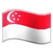 🇸🇬 Bendera Singapura Samsung