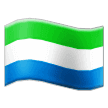 🇸🇱 Bendera Sierra Leone Samsung
