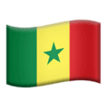 🇸🇳 Bendera Senegal Apple