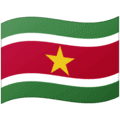 🇸🇷 Bendera Suriname Google