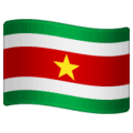 🇸🇷 Bendera Suriname WhatsApp