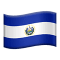 🇸🇻 Bendera El Salvador Apple
