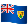 🇹🇨 Bendera Kepulauan Turks dan Caicos WhatsApp