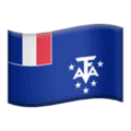 🇹🇫 Bendera Wilayah Selatan Prancis Apple