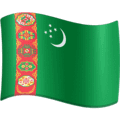 🇹🇲 Bendera Turkmenistan Facebook