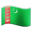 🇹🇲 Bendera Turkmenistan Samsung