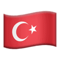 🇹🇷 Bendera Turki Apple