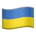 🇺🇦 Bendera Ukraina Apple