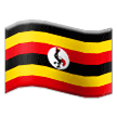 🇺🇬 Bendera Uganda Samsung
