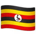 🇺🇬 Bendera Uganda WhatsApp