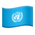 🇺🇳 Bendera Perserikatan Bangsa Bangsa Apple