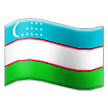 🇺🇿 Bendera Uzbekistan Samsung