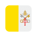 🇻🇦 Bendera Vatikan Twitter