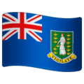 🇻🇬 Bendera Kepulauan Virgin Britania Raya WhatsApp