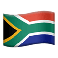 🇿🇦 Bendera Afrika Selatan Apple
