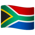 🇿🇦 Bendera Afrika Selatan WhatsApp