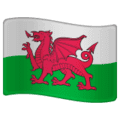 🏴󠁧󠁢󠁷󠁬󠁳󠁿 Bendera Wales WhatsApp