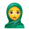 🧕 Wanita dengan Kerudung WhatsApp