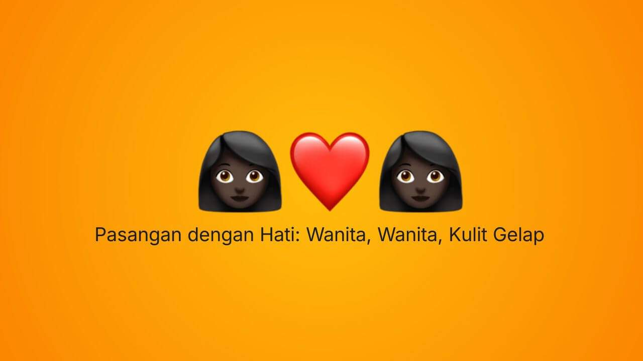 Couple with Heart: Woman, Woman, Dark Skin Tone