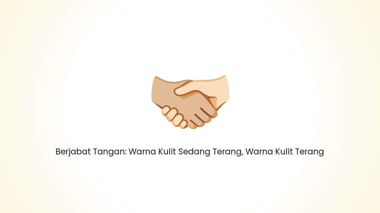 Handshake: Medium-Light Skin Tone, Light Skin Tone