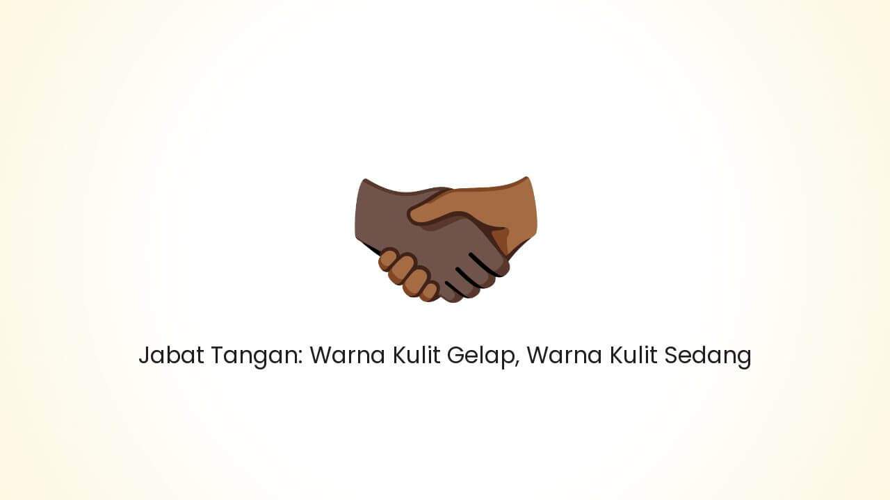 Handshake: Dark Skin Tone, Medium Skin Tone
