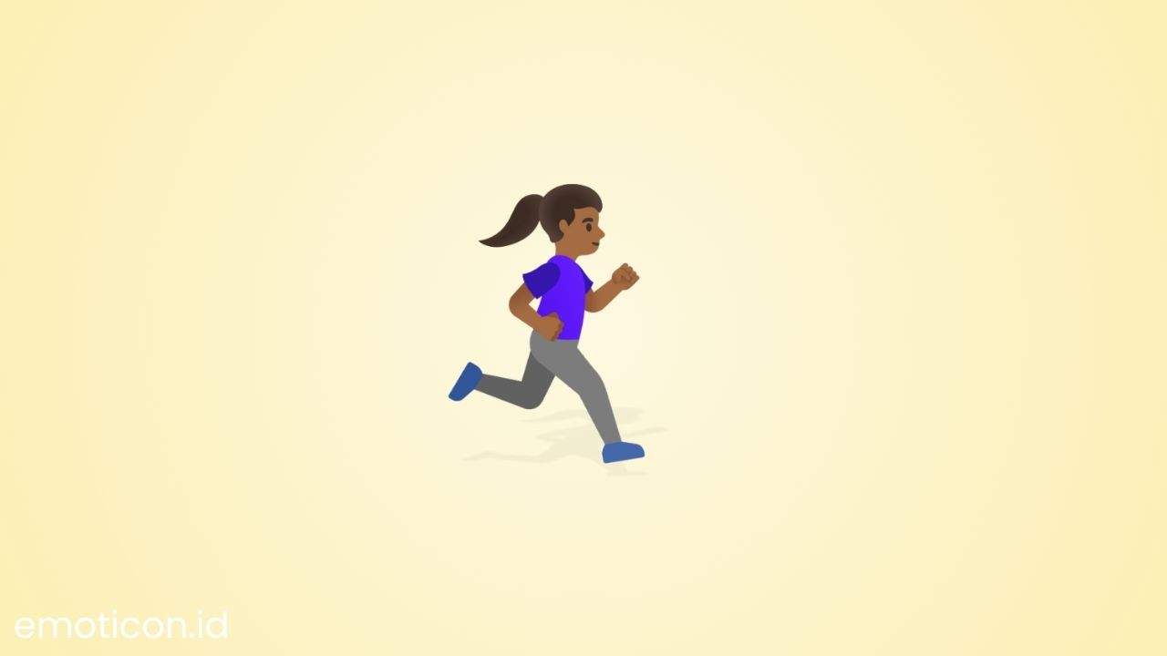 🏃🏾‍♀️‍➡️